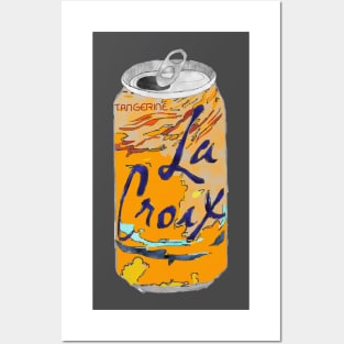 Tangerine La Croix Posters and Art